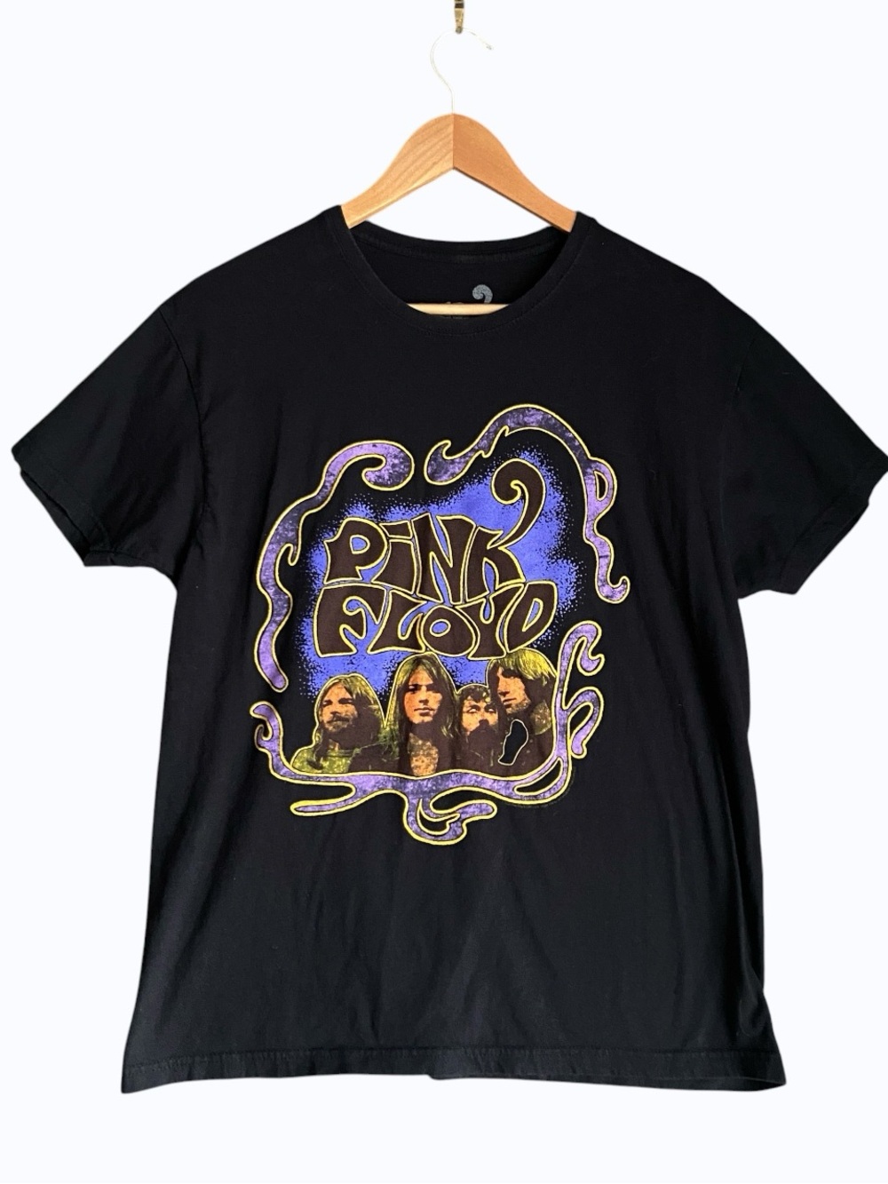 Pink Floyd | Short Sleeve Black Unisex Band Tee | Size M